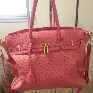 Just Fab Pink Law Bag